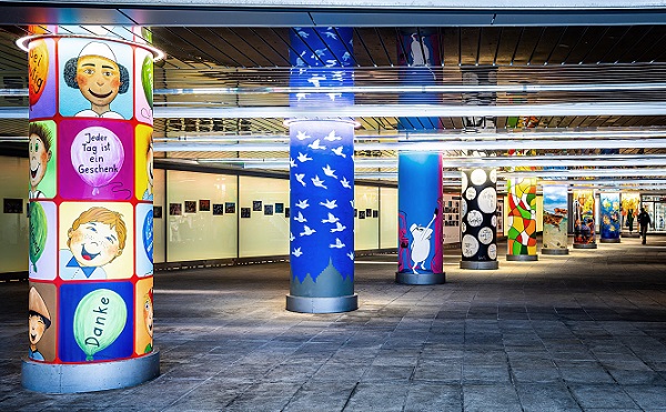 Glücksschweine und Friedenstauben: Spannendes Projekt in der kleinen Kunst- und Kulturmetropole Neumarkt in der Oberpfalz