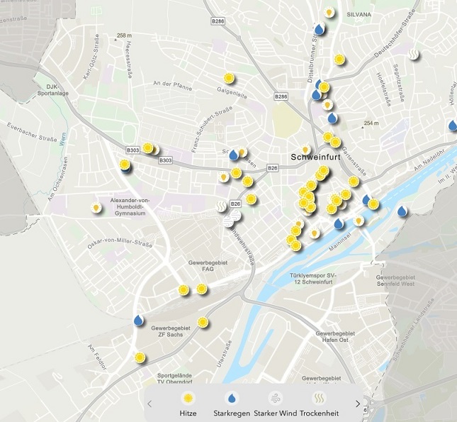 Schweinfurt will stark sein in den Zeiten des Klimawandels