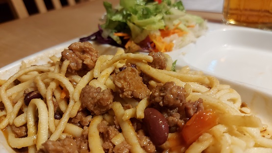Fahr mal hin und kehr mal ein: Chilli mit Reis oder Spätzle im Bierparadies der Haßberge
