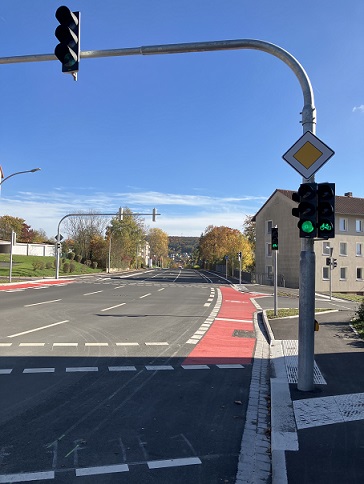 Neugestaltung Nordring: Zweispurig bis zum Steingraben – und die Bushaltestelle Nordring ist wieder in Betrieb