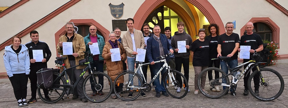 Stadtradeln für ein gutes Klima: Volkacher Teams sparen bei einmal Antarktis und zurück über 5,5 Tonnen CO2 ein