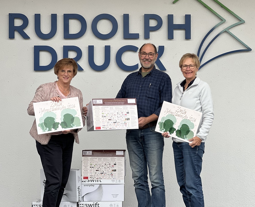 Gewinnen und Gutes tun bei der Benefiz-Aktion ZONTA Adventskalender: Verkauf startete am 28. Oktober