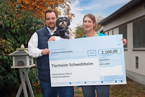 SILVANA Sport- und Freizeitbad spendet „DogDay“-Einnahmen an das Tierheim Schwebheim