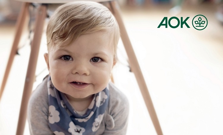 Onlineseminare: Die Gesundheitskasse AOK bietet erste Hilfe bei Babys und Kleinkindern an