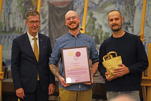 Würzburger Kulturförderpreis für das Künstlerduo „ATE“: Gesellschaftlich relevante Botschaften im öffentlichen Raum