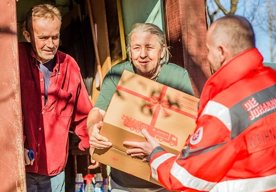 Sammelzeitraum bis 13. Dezember: Der Johanniter-Weihnachtstrucker ist wieder gestartet