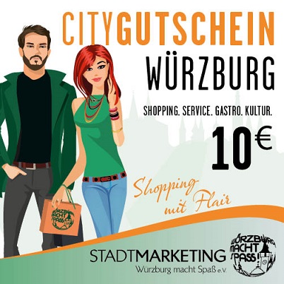 Neuauflage eines Erfolgsmodells in der Weihnachtszeit: Ab sofort ist der CityGutschein Würzburg 2025 erhältlich