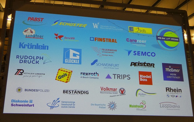 Die Berufswahlmesse „MS Go meets MYJob“ an der Mittelschule Gochsheim bot viele Kontakte