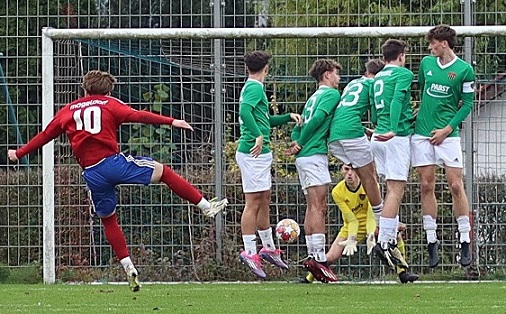 U19 bleibt auch im vorletzten Bayernliga-Spiel ungeschlagen in Mögeldorf