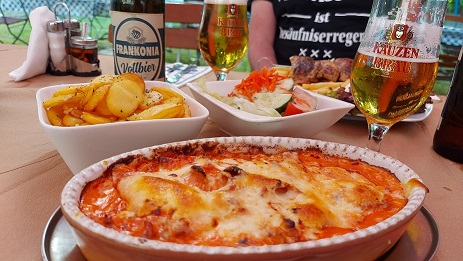 Fahr mal hin und kehr mal ein: Endlich mal wieder beim Griechen in Wasserlosen