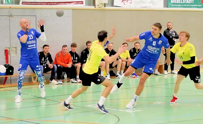 Gut gekämpft, zu hoch verloren: Der MHV Schweinfurt verliert das nächste Derby beim aktuellen Spitzenreiter aus Volkach