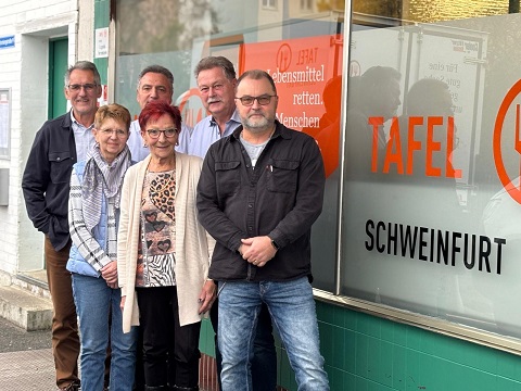 „Wir retten wöchentlich mehr als 10.000 Kilo Lebensmittel vor der Tonne!“ Das neue Führungsteam der Tafel Schweinfurt ruft zur ehrenamtlichen Mitarbeit auf
