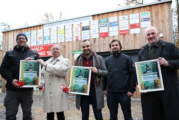 Drei neue Hauptsponsoren für den Schweinfurter Wildpark – und endlich wieder eine Waldweihnacht