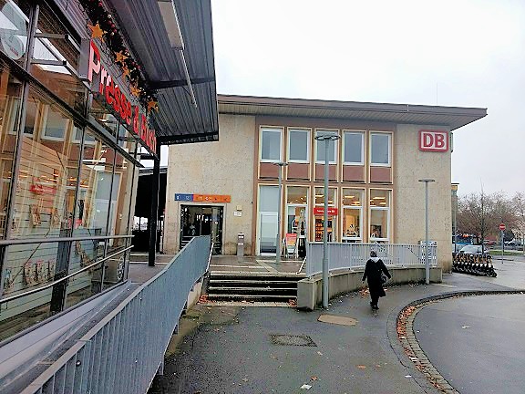 Der Hauptbahnhof Schweinfurt war wegen einer Bombendrohung zeitweise gesperrt