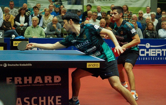 Der besondere Abend des Martin Allegro: Bad Königshofen gewinnt ohne den verletzten Bastian Steger in Bremen mit 3:2