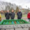 Aufwertung des Bürgerplatzes in Bad Kissingen: Ein Outdoor-Tischkicker – und bald kommen drei neue Bäume