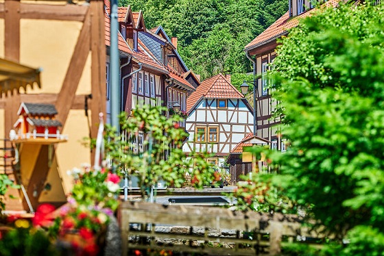 Walking on sunshine: Stolberg liebt Muskelkraft, wo der Harz nach Süden schaut