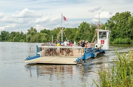 Reparatur- und Wartungsarbeiten: Die Fähre Wipfeld pausiert drei Tage, ist aber auch wieder sonntags in Betrieb
