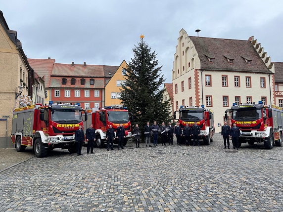 Neue Fahrzeuge für die Feuerwehren: Landkreis Schweinfurt stärkt überörtlichen Brandschutz: