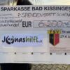 Spenden statt Schenken: Der TSV Wollbach sammelte 6200 Euro für „Jonas hilft“