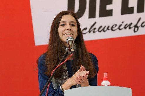 Agnes Conrad von den Linken kritisiert den Automobilzulieferer ZF scharf: „Es ist ein Angriff auf die gesamte Belegschaft!“