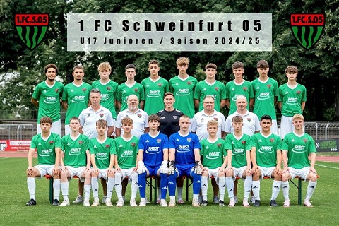 Beim unterfränkischen Finalturnier im Pokal der U17-Junioren startet der 1. FC Schweinfurt 05 als Titelverteidiger