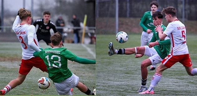 Remis gegen Regensburg: Schnüdel-U17 teilt sich im letzten Heimspiel des Jahres die Punkte