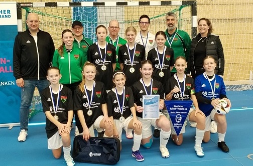 Platz drei für die U15-Mädels des FC 05 beim Edeka Didis Cup in Kürnach