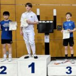 Spitzenplatzierung in Leipzig für Degenfechter Daniel Zhang von der Turngemeinde