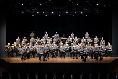 Das Heeresmusikkorps Veitshöchheim spielt im Bad Kissinger Max-Littmann-Saal auf