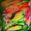 „Magie der Farben“: Ausstellung mit Bildern von Karin Lorenz in der Gadengalerie in Geldersheim
