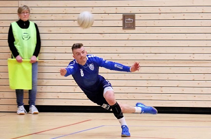 Die Oberndorfer Faustballer waren personell geschwächt in Neugablonz komplett chancenlos