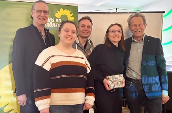 Politischer Frühschoppen des Grünen Ortsverbands und der Aktiven BürgerInnen für Sennfeld mit großer Resonanz