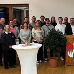 Für höchste Ansprüche an Lebens- und Wohnqualität: Lockeres Zusammenkommen beim Neubürgerempfang in Schonungen