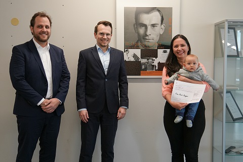 Stipendium: Zum zweiten Mal erhält Rocio Senger für ein Jahr eine monatliche Unterstützung für ihr Masterstudium Digital Business Systems