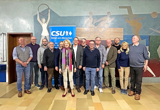CSU Schweinfurt-Nord wählt neuen Ortsvorstand und bestätigt Florian Dittert als Vorsitzenden