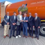 Deponie ist für die Zukunft gerüstet: Beim Abfallwirtschaftszentrum Wirmsthal wurden Bürogebäude und Fahrzeughalle eingeweiht