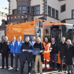 Nachhaltige Entsorgung für eine grünere Zukunft: Stadt Schweinfurt führt erstes elektrisches Müllfahrzeug ein