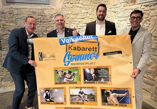 6. Volkacher Kabarett Sommer: Das „Festival der guten Laune“ macht das halbe Dutzend voll