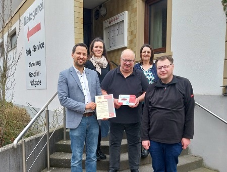 Die Metzgerei Krückel aus Stetbach setzt sich für Menschen mit Handicap ein