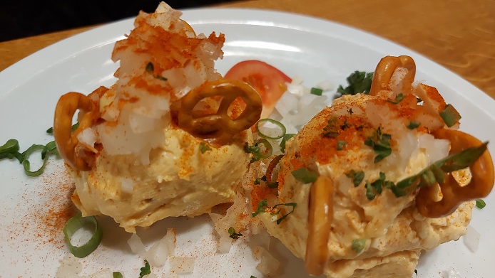 Fahr mal hin und kehr mal ein: Gerupfter zum Bier im Brauerei-Gasthof Wagner in Merkendorf