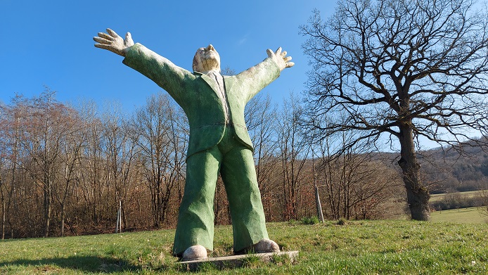 Fahr mal hin und lauf mal rum: Cordon Bleu als Belohnung nach der Straße der Skulpturen – VIELE FOTOS!