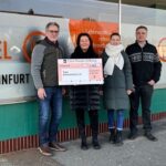 Gert-Riedel-Stiftung spendet 3.000 Euro an die Tafel Schweinfurt: Die Belegschaft von Riedel Bau stärkt das soziale Engagement in der Region