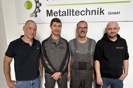 Drei Mal 25 Jahre Unternehmenstreue: Mitarbeiterjubiläen bei der Kritzner Metallbau GmbH in Schweinfurt