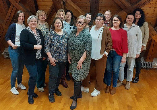 Mandatsträgerinnen und politisch interessierte Frauen tauschten sich bei Vernetzungstreffen im Landratsamt aus