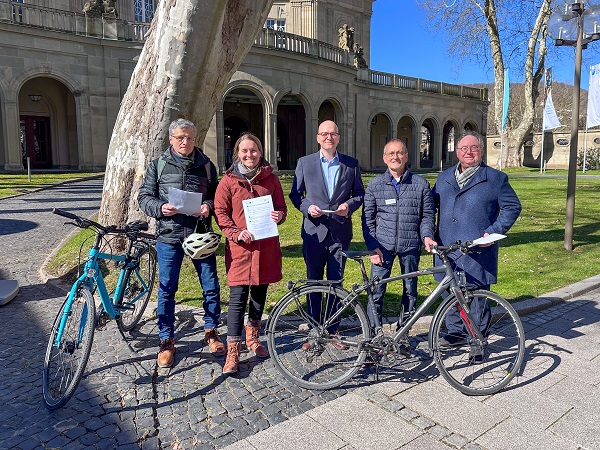 Neues Vermittlungs- und Erlebnisangebot: Fahrradführung durch das Unesco-Welterbe in Bad Kissingen