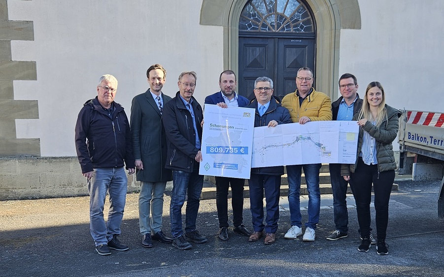 810.000 Euro Zuschuss aus Brüssel: Frisches Geld für Schonungens Ortsteile