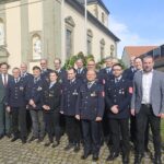 Beifall und Schulterklopfen für die Aktiven der Feuerwehren: Staatliche Ehrungen der Großgemeinde Schonungen im neugebauten Bürgerhaus in Löffelsterz
