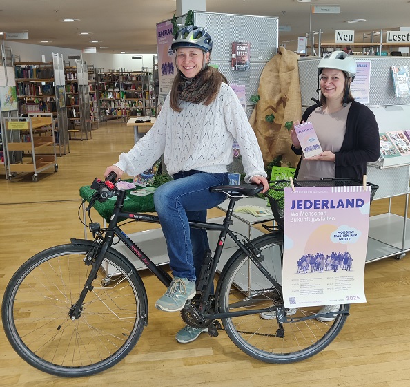 Jedermann startet im Radelteam „Jederland“ der Stadtbücherei Würzburg