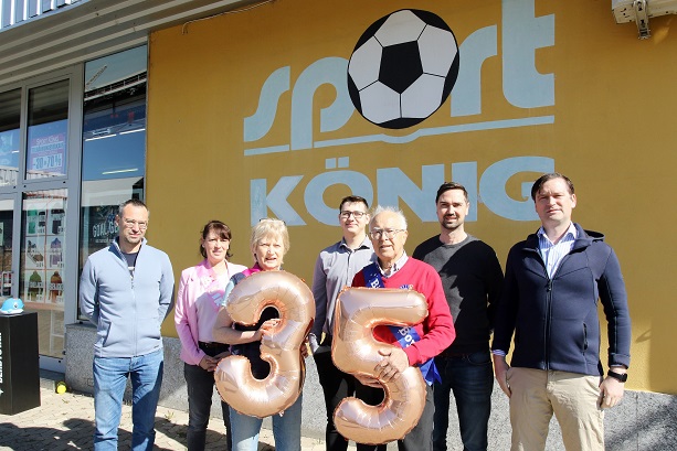 Wer Lust hat, kann noch mitfeiern: Sport König in Werneck wird 35 Jahre alt